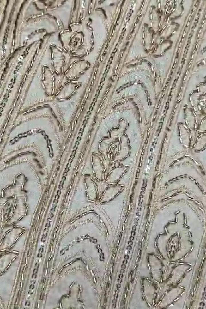Ivory Gold and Silver Panels